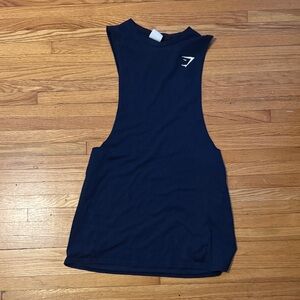 Gymshark Navy Blue Top
